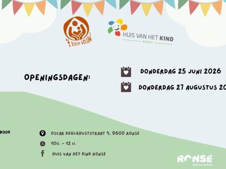 openingsmomenten 't Klein Geluk