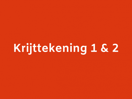Krijttekening 1 & 2