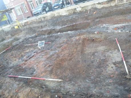 Opgraving GM - zicht op pottenbakkersoven - Copyright BAAC Vlaanderen