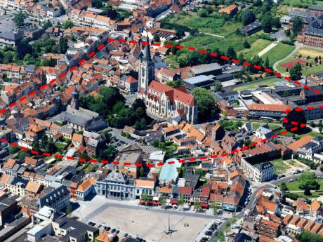 De Vrijheid luchtfoto
