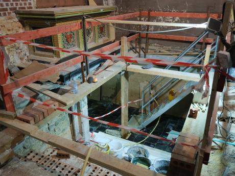 Restauratie basiliek en crypte | Ronse