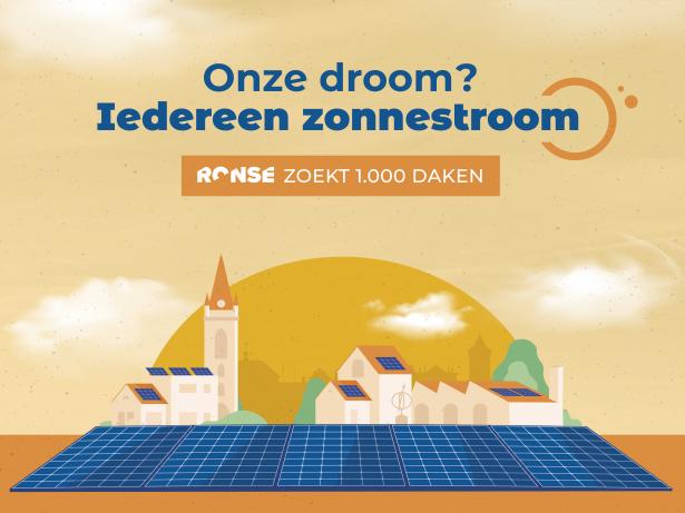 Onze droom? Iedereen zonnestroom