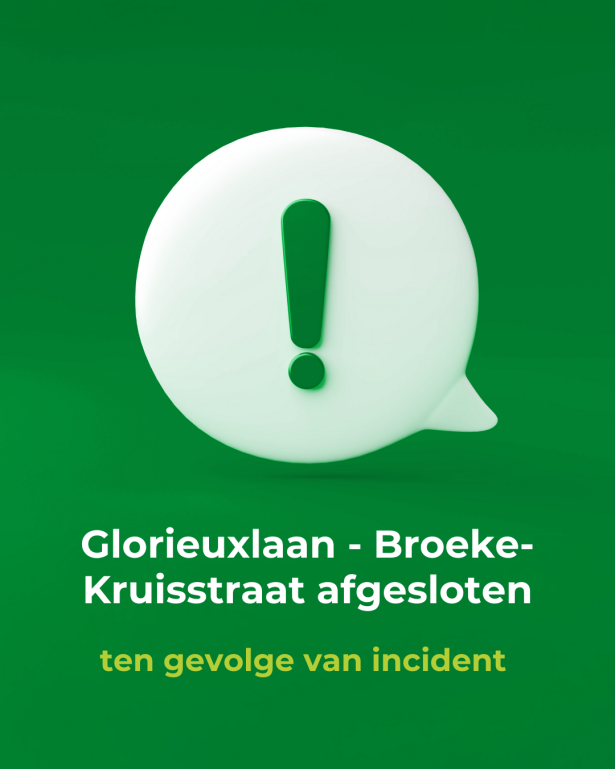 Kruisstraat afgesloten