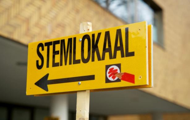 pijl stemlokaal verkiezingen
