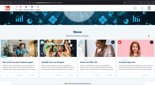 Online leren met de bib_Schermafbeelding