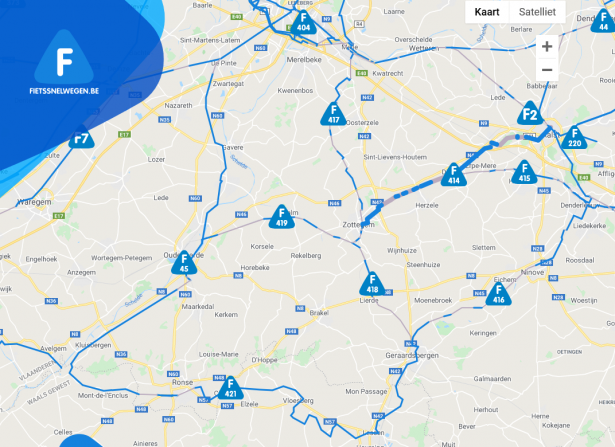 fietssnelwegenkaart